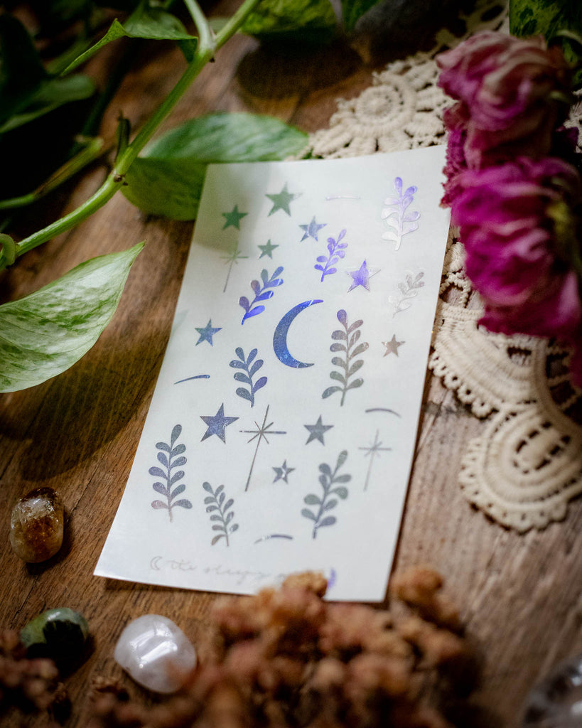 Magical Nights | Foiled Sticker Sheet