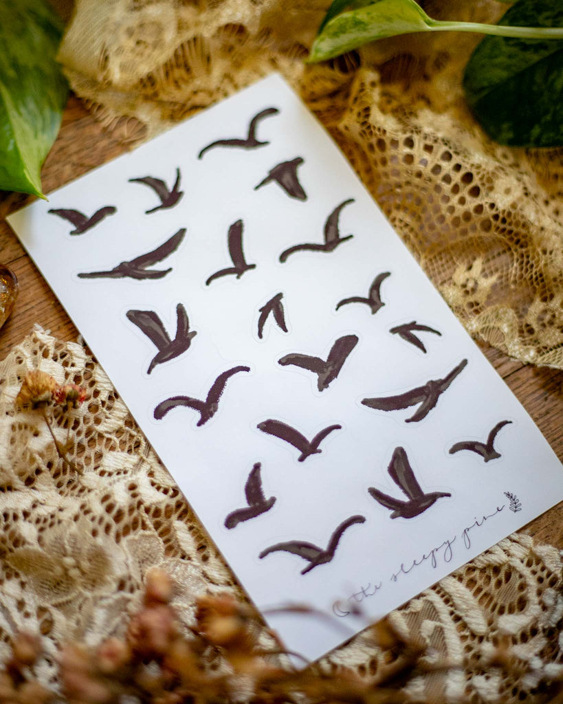 Flying Crows | Sticker Sheet