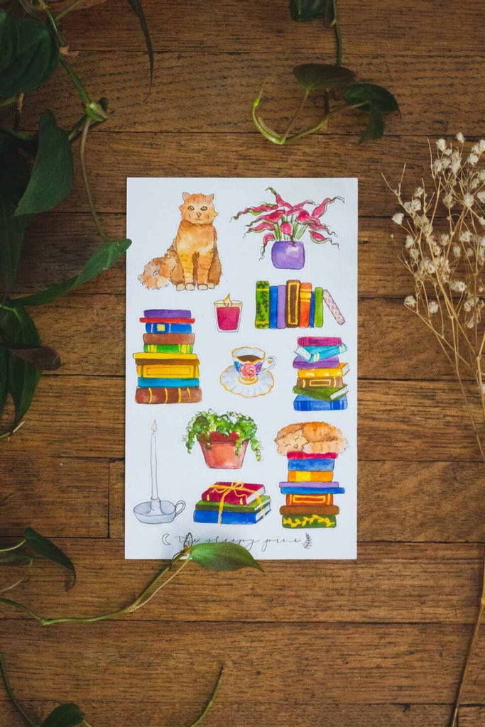 Book Lover | Sticker Sheet