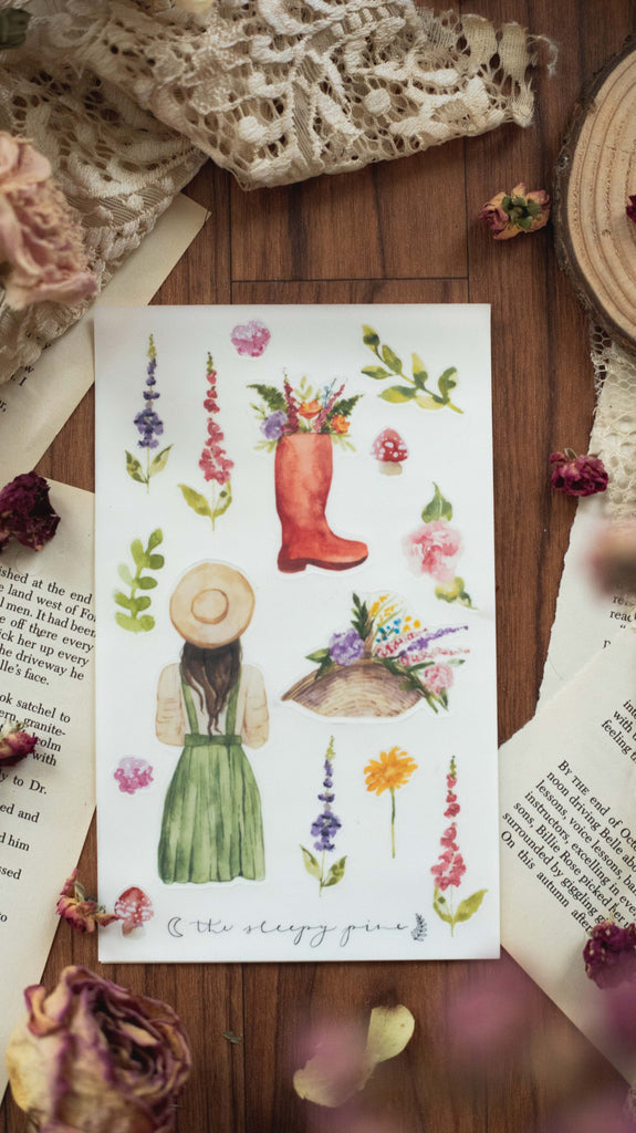 Cottagecore Spring | Sticker Sheet