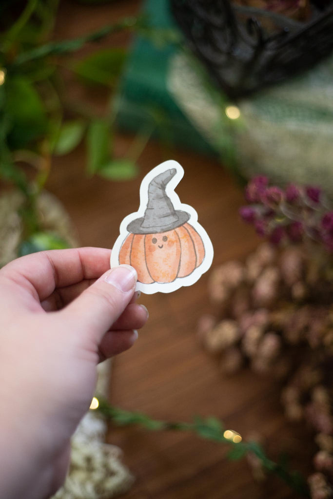 Witchy Pumpkin Sticker