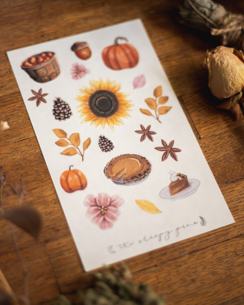 Autumn Vibes | Sticker Sheet