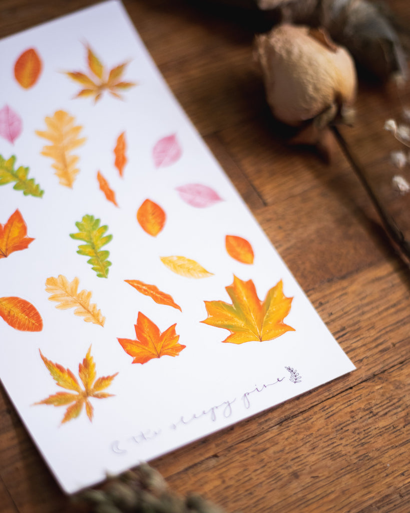 Autumn Leaves | Sticker Sheet