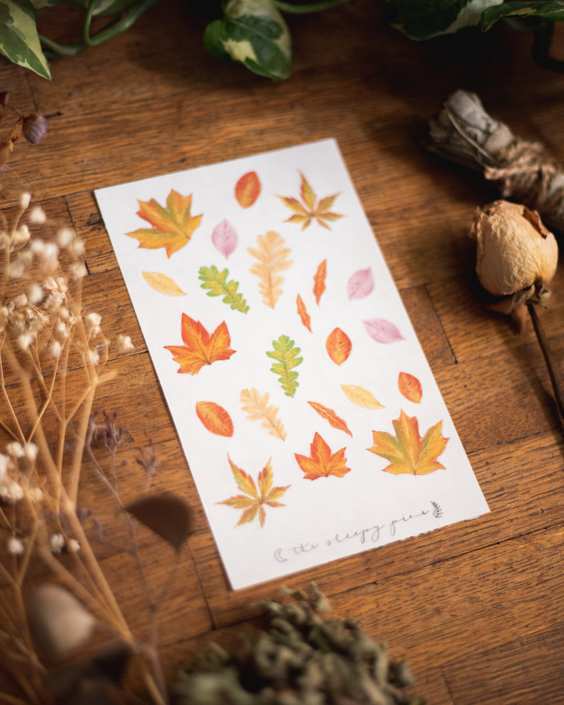 Autumn Leaves | Sticker Sheet
