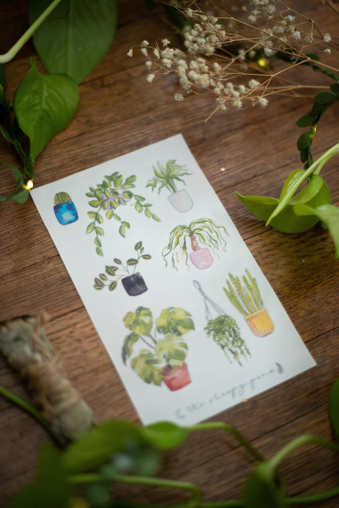 Houseplants | Sticker Sheet