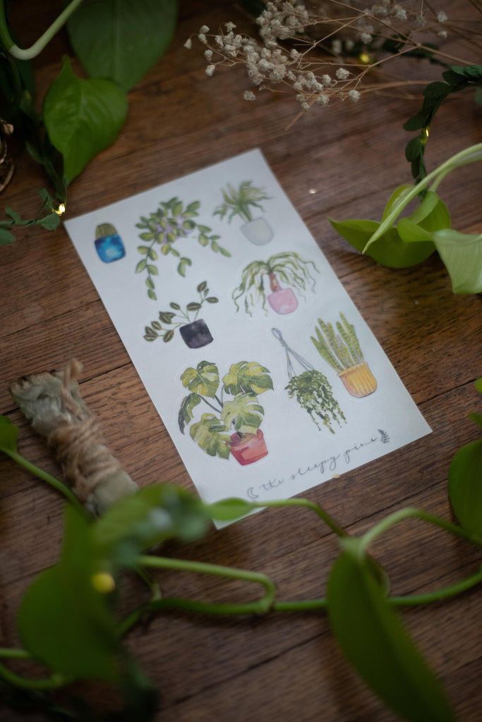 Houseplants | Sticker Sheet