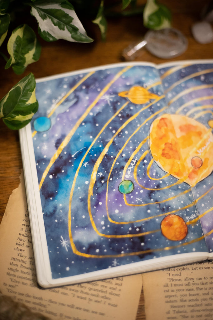 Solar System Journal Spread