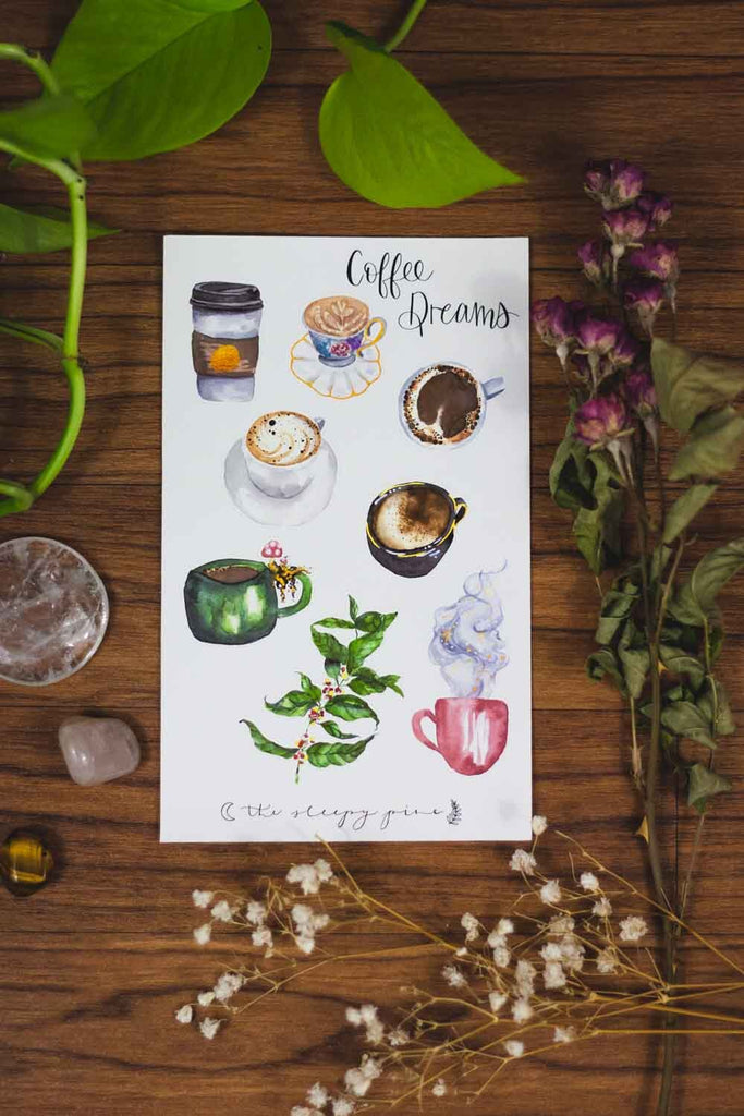 Coffee Dreams | Sticker Sheet