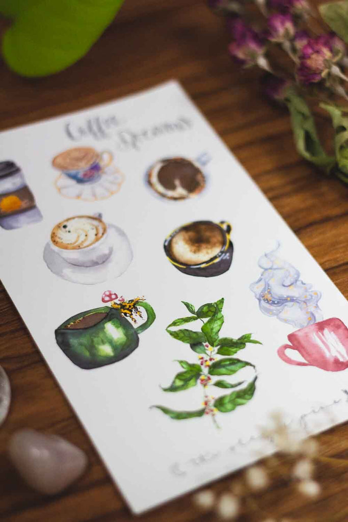 Coffee Dreams | Sticker Sheet